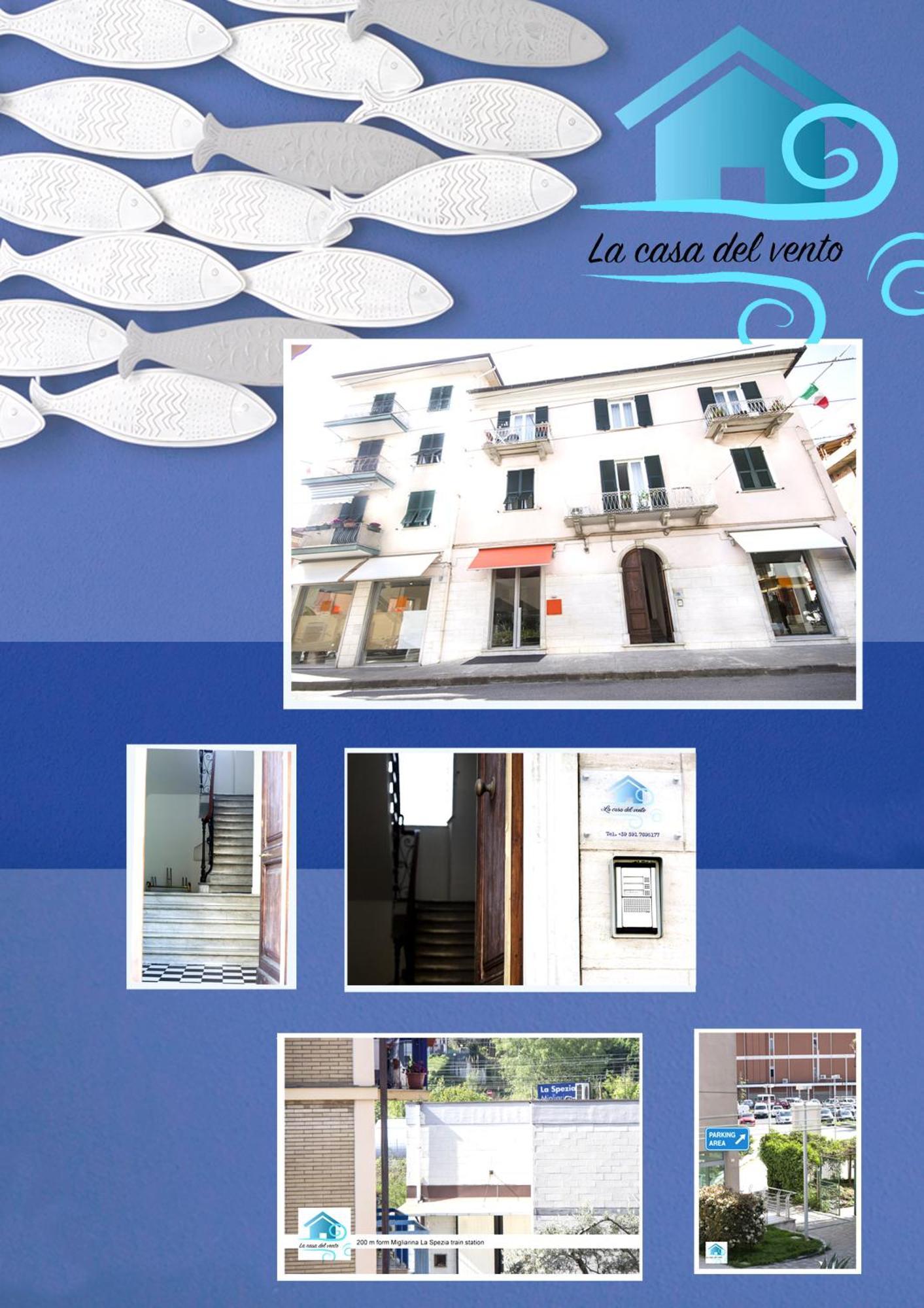 Apartamento La Casa del Vento La Spezia Exterior foto